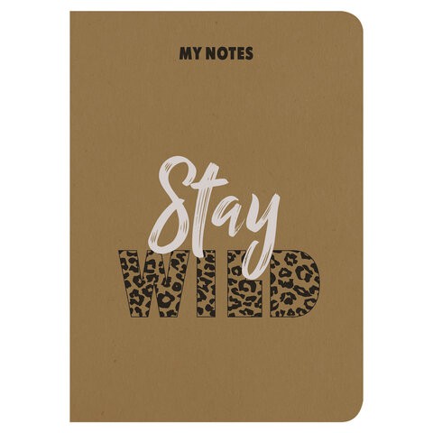 Тетрадь В5 Brauberg Крафт Слоган 60 листов, клетка 403810 цена за 4 шт , 